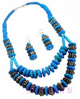 Indian ethenic necklace - click here for large view